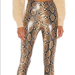 NWT Commando Faux Leather Perfect Leggings Brown